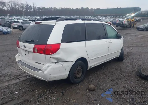 2008 Toyota Sienna Le из США, поврежденный, VIN 5TDZK23CX8S158907